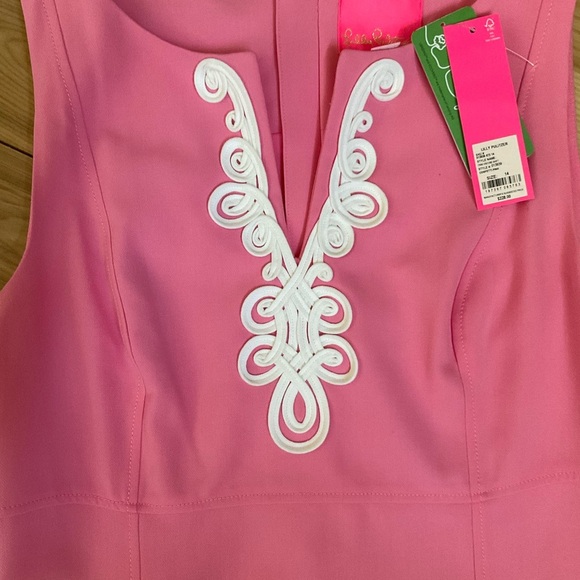 NWT Lilly Pulitzer,Trini shift, size 14, Confetti pink - Picture 2 of 3